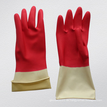 Double Color Haushalt Latex Handschuh - 5702